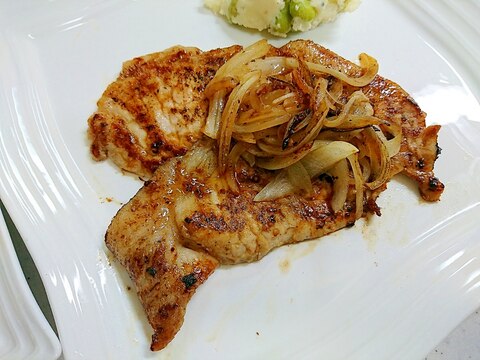 豚肉ロースのはちみつ味噌炒め